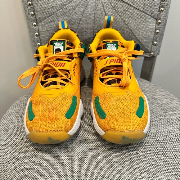 Adidas Issue Lego Basketball Shoe Multi-Color Size